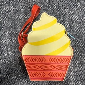Disney park dole whip crossbody bag